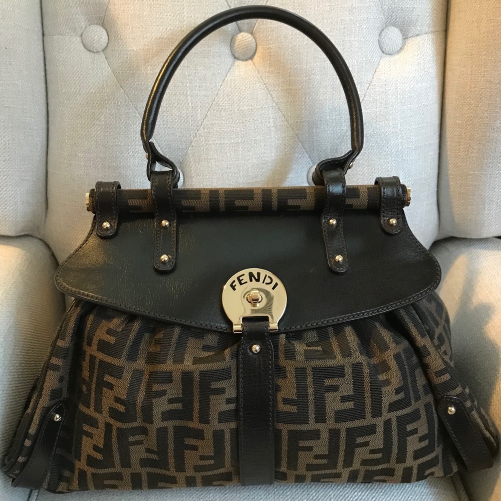 Fendi Tobacco Handbag